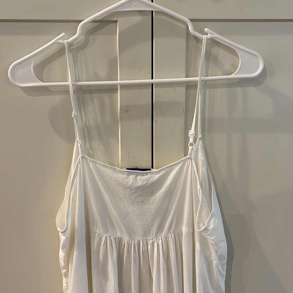 Rare Find! April Cornell White Cotton Butterfly Nightgown; Size S - Picture 7 of 8